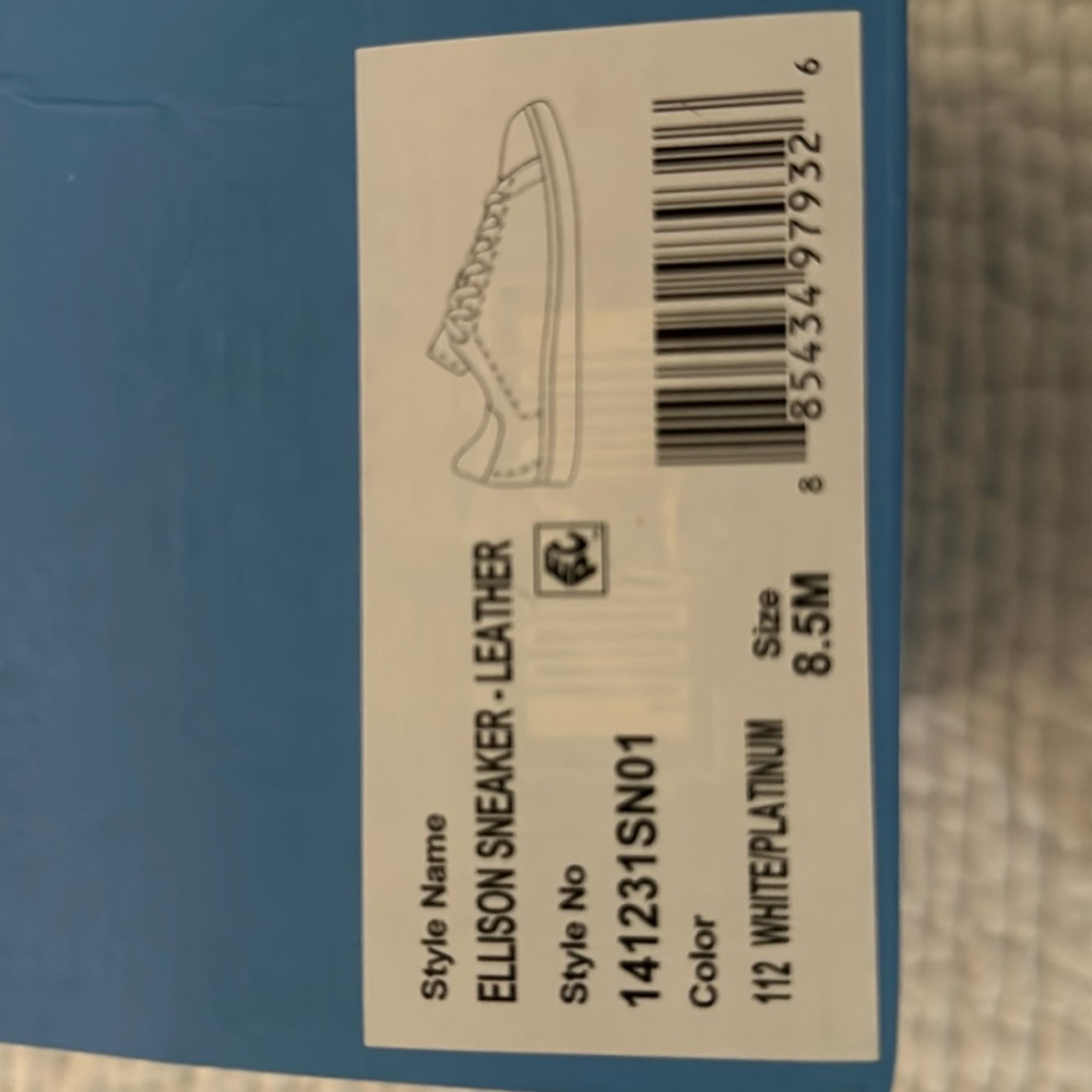 Brand new Jack Rogers Ellison leather sneaker.  Never worn (too big for me).